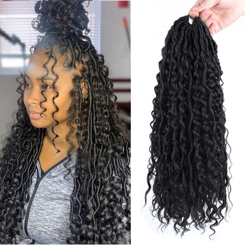  18 ġ    Locs ũ  ߰ Ӹ  Ӹ ռ  Locs  Ӹ  Faux Locs Braiding Hair Extensions
